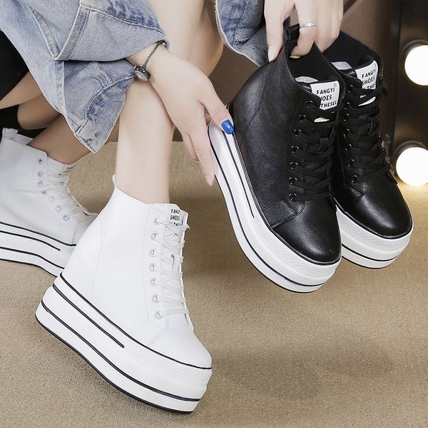 Fashion Sneakers White Chunky Platform Wedge Shoes 2021 Designers 10.5cm Height Increased Woman Sports Casual Shoe Tennis Female
Fashion Sneakers White Chunky Platform Wedge Shoes 2021 Designers 10.5cm Height Increased Woman Sports Casual Shoe Tennis Female