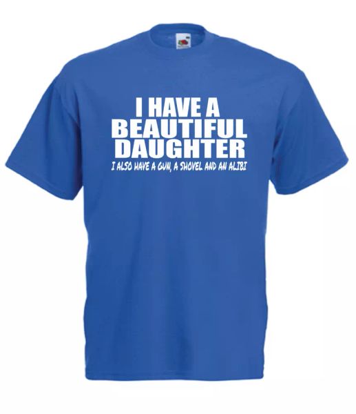 i have a daughter (2) xmas gift idea mens women t shirts multi-color s-2xl, White;black
i have a daughter (2) xmas gift idea mens women t shirts multi-color s-2xl, White;black