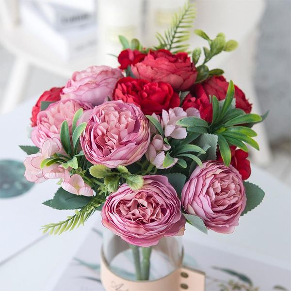 head rose pink silk bouquet peony artificial flowers diy bride wedding home decoration fake faux christmas flower decorative & wreaths
head rose pink silk bouquet peony artificial flowers diy bride wedding home decoration fake faux christmas flower decorative & wreaths