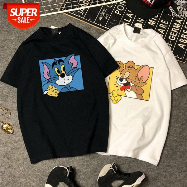 new korean version of the net red street anime print loose couple short-sleeved t-shirt female trend #um4d, White
new korean version of the net red street anime print loose couple short-sleeved t-shirt female trend #um4d, White