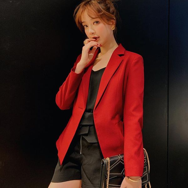 women's suits & blazers peonfly blazer elegant casual slim single button women office work jacket suit female ruffles solid long sleev, White;black
women's suits & blazers peonfly blazer elegant casual slim single button women office work jacket suit female ruffles solid long sleev, White;black