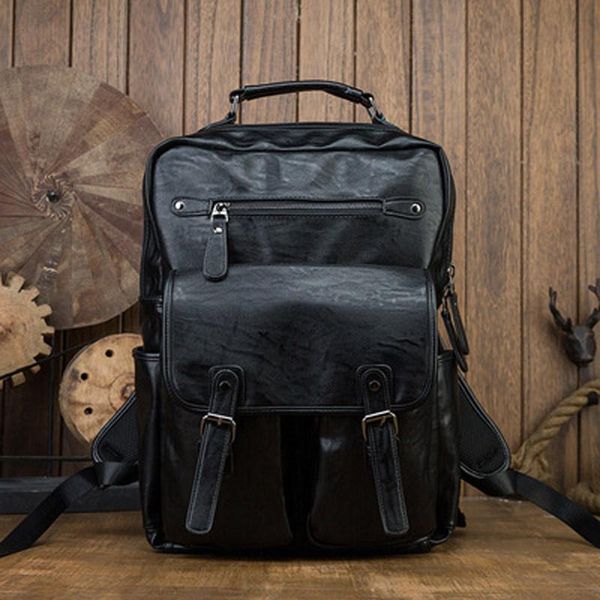 original handmade leather backpack men's simple casual school bag computer large capacity all-match travel
original handmade leather backpack men's simple casual school bag computer large capacity all-match travel