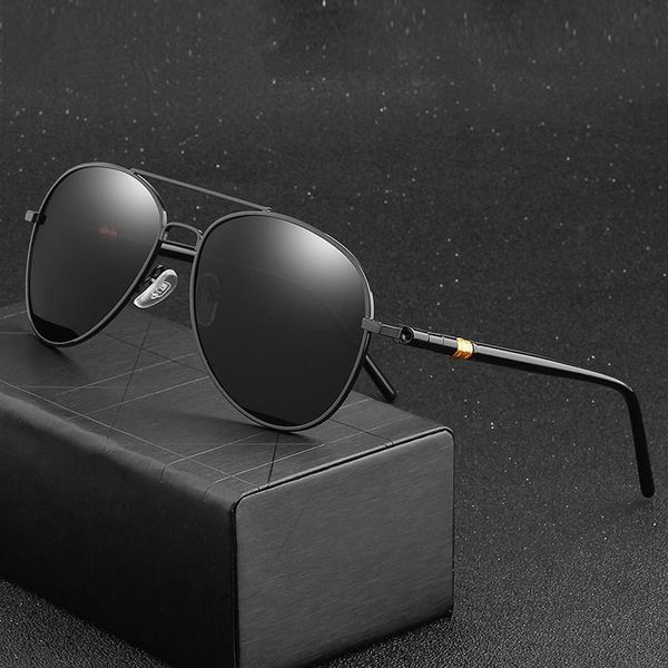 sunglasses classic polarized men driving glasses black pilot sun brand designer male retro for men/women, White;black
sunglasses classic polarized men driving glasses black pilot sun brand designer male retro for men/women, White;black