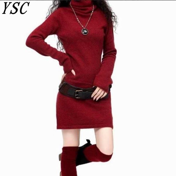 casual dresses yunshucloset autumn the latest fashion turtleneck cashmere wool blend sweater dress solid color medium-long style, Black;gray
casual dresses yunshucloset autumn the latest fashion turtleneck cashmere wool blend sweater dress solid color medium-long style, Black;gray