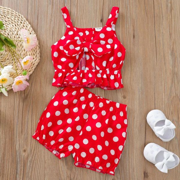 clothing sets 2t-6t summer toddler kids baby girls clothes polka dot bowknot fashion vest shorts outfits set baby's, White
clothing sets 2t-6t summer toddler kids baby girls clothes polka dot bowknot fashion vest shorts outfits set baby's, White
