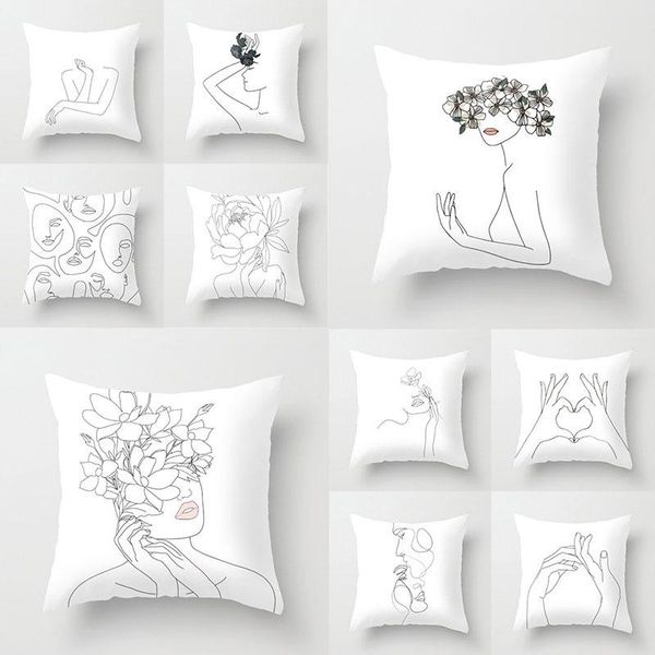 pillow case black and white polyester printing home pillowcase pinky swear sofa cushion cover square portrait covers
pillow case black and white polyester printing home pillowcase pinky swear sofa cushion cover square portrait covers