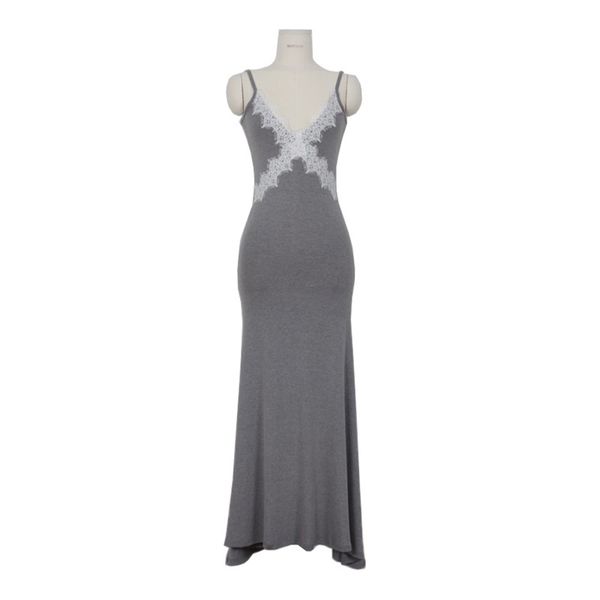 gray strap sleeveless v neck knitted midi dress backless summer lace mermaid d1876 210514, Black;gray
gray strap sleeveless v neck knitted midi dress backless summer lace mermaid d1876 210514, Black;gray