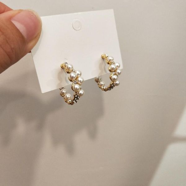 stud super fairy c shape pearl earrings for women vintage zircon ear elegant instagram cool metal fashion party jewelry, Golden;silver
stud super fairy c shape pearl earrings for women vintage zircon ear elegant instagram cool metal fashion party jewelry, Golden;silver