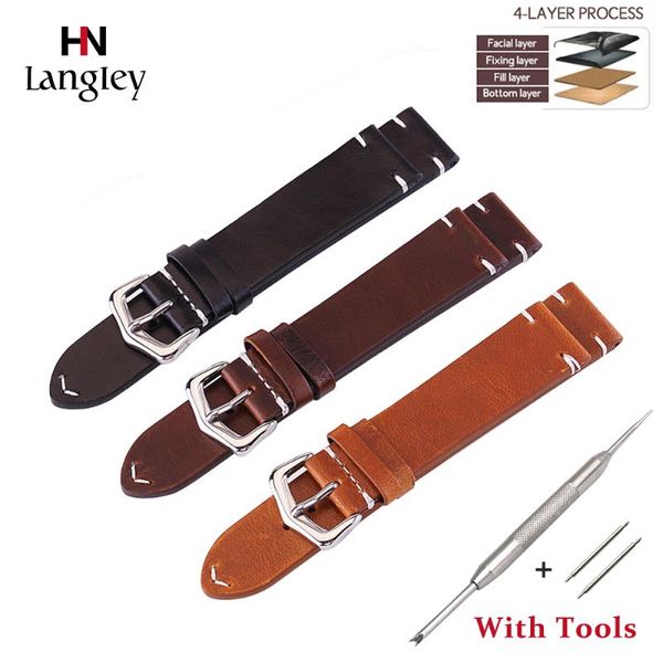 watch bands 18mm/20mm/22mm cowhide watchband vintage genuine leather oil discoloration strap for men women watches accessories wristbands, Black;brown
watch bands 18mm/20mm/22mm cowhide watchband vintage genuine leather oil discoloration strap for men women watches accessories wristbands, Black;brown