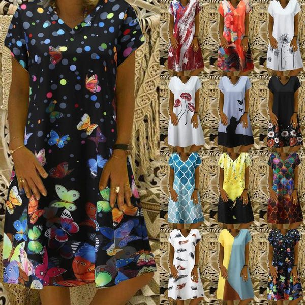 casual dresses vintage dress women sundress v-neck short sleeve a-line printing 2021 summer female loose ladies vestidos, Black;gray
casual dresses vintage dress women sundress v-neck short sleeve a-line printing 2021 summer female loose ladies vestidos, Black;gray