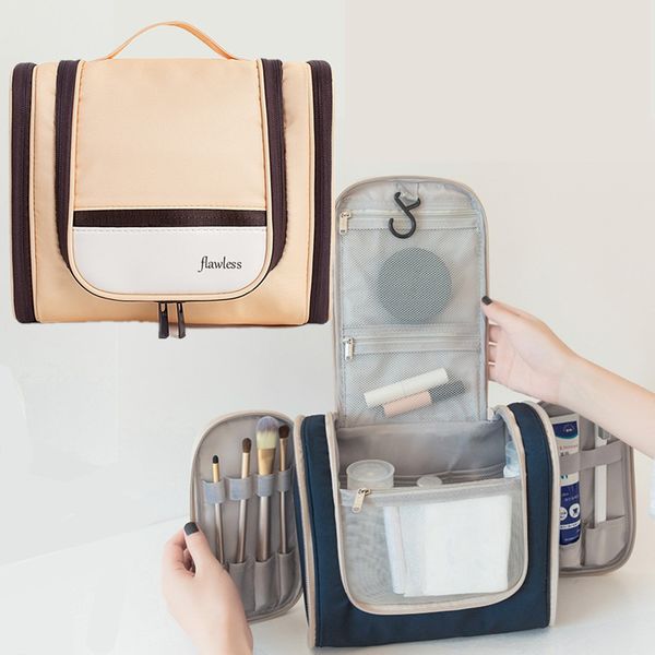 portable large capacity cosmetic bag simple dry and wet separation travel business cases
portable large capacity cosmetic bag simple dry and wet separation travel business cases