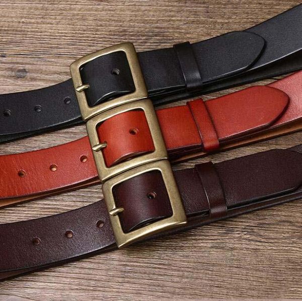 belts personalized fashion retro simple pure cowhide belt men's leather casual all-match, Black;brown
belts personalized fashion retro simple pure cowhide belt men's leather casual all-match, Black;brown