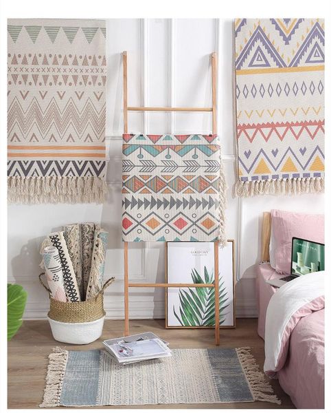 ethnic style cotton linen tassel home weave carpets foot pad living room bedroom study floor rugs prayer mattress decor tapestry
ethnic style cotton linen tassel home weave carpets foot pad living room bedroom study floor rugs prayer mattress decor tapestry