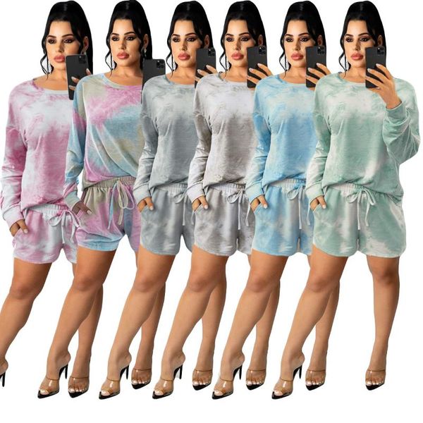 women's tracksuits 2021 tie dye pajamas set women lounge wear ladies long sleeve loungewear sleepwear home suit, Gray
women's tracksuits 2021 tie dye pajamas set women lounge wear ladies long sleeve loungewear sleepwear home suit, Gray