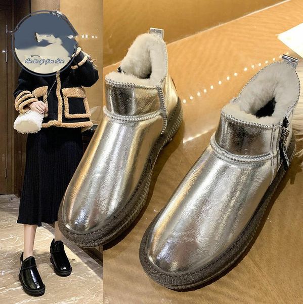boots waterproof snow women winter warm fur shoes ankle short 2021 plush snowboots tube padded, Black
boots waterproof snow women winter warm fur shoes ankle short 2021 plush snowboots tube padded, Black