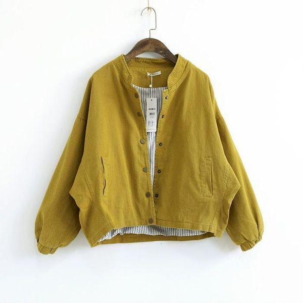 women's jackets spring jacket stand-up collar solid color copper buckle long sleeve short tooling art coat women retro clothes p9u, Black;brown
women's jackets spring jacket stand-up collar solid color copper buckle long sleeve short tooling art coat women retro clothes p9u, Black;brown