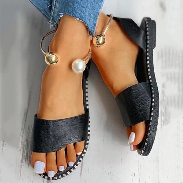 sandals design flats ankle buckle sandal women 2021 summer shoes big size 43 female casual fashion non-slip beach, Black
sandals design flats ankle buckle sandal women 2021 summer shoes big size 43 female casual fashion non-slip beach, Black