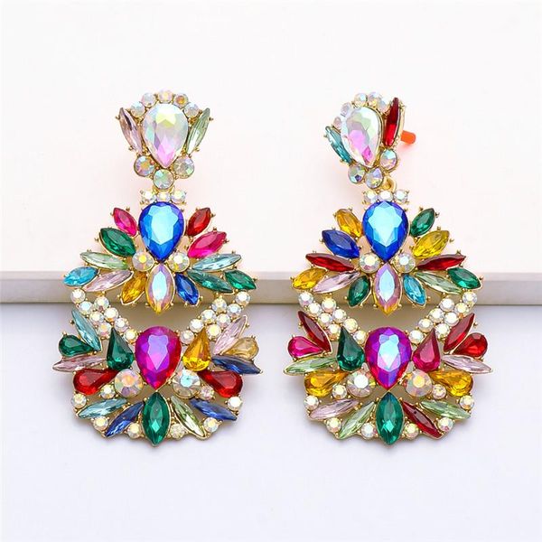 dangle & chandelier design long metal colorful crystal drop earrings fashion rhinestones jewelry accessories for women wholesal, Silver
dangle & chandelier design long metal colorful crystal drop earrings fashion rhinestones jewelry accessories for women wholesal, Silver