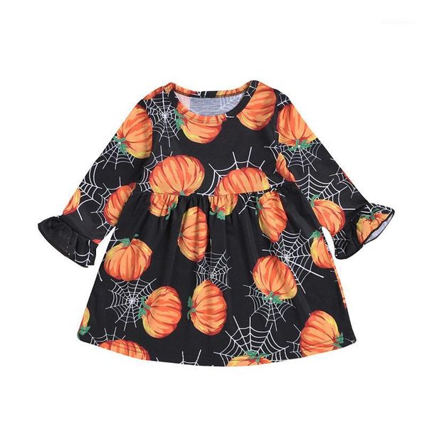 girl's dresses fall autumn halloween girls pumpkin spiderweb print flared long sleeve dress party outfit for 1-6y kids baby1, Red;yellow
girl's dresses fall autumn halloween girls pumpkin spiderweb print flared long sleeve dress party outfit for 1-6y kids baby1, Red;yellow