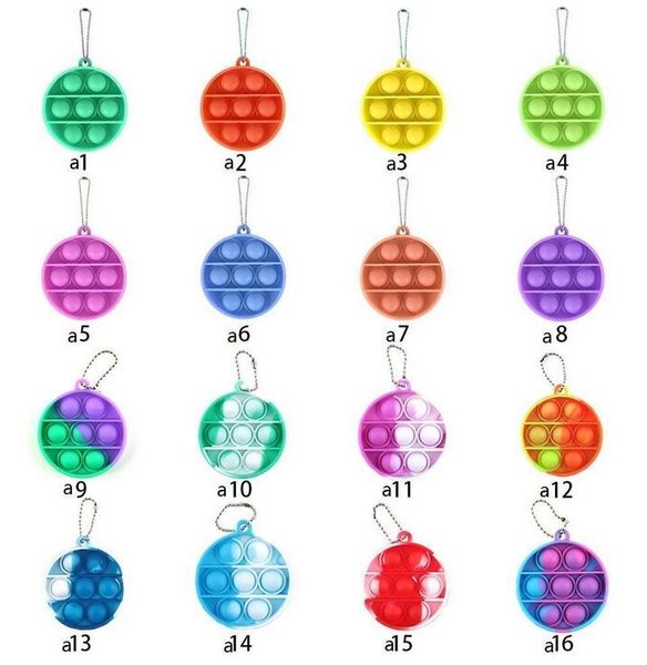 dhl simple party favor dimple push keychain sensory kid fidget toy stress bubble key ring finger pendant
dhl simple party favor dimple push keychain sensory kid fidget toy stress bubble key ring finger pendant