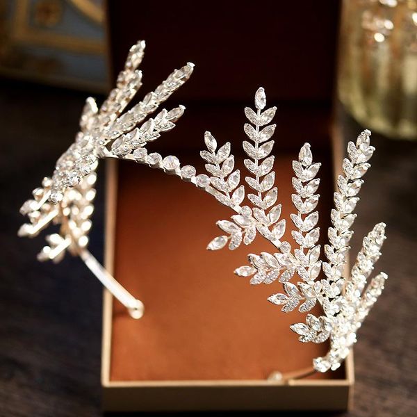 hair clips & barrettes niushuya luxurious bridal headpiece wedding tiaras crown bride head piece branch headdress party jewelry, Golden;silver
hair clips & barrettes niushuya luxurious bridal headpiece wedding tiaras crown bride head piece branch headdress party jewelry, Golden;silver