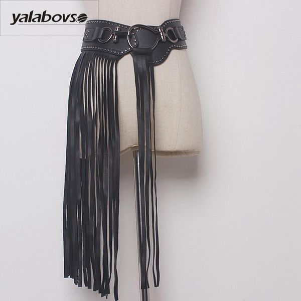 belts yalabovso 2021 fashion pu materials elastic wide waist hip hop styles belt for woman with tassel and metal y002 z20, Black;brown
belts yalabovso 2021 fashion pu materials elastic wide waist hip hop styles belt for woman with tassel and metal y002 z20, Black;brown