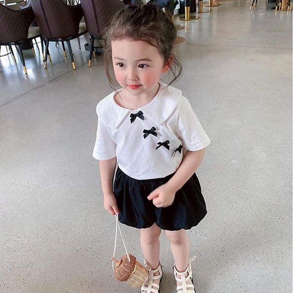 clothing sets keelorn girls cute summer kids bowknot blouses shorts 2pcs outfit short sleeve children chiffon casual suits, White
clothing sets keelorn girls cute summer kids bowknot blouses shorts 2pcs outfit short sleeve children chiffon casual suits, White