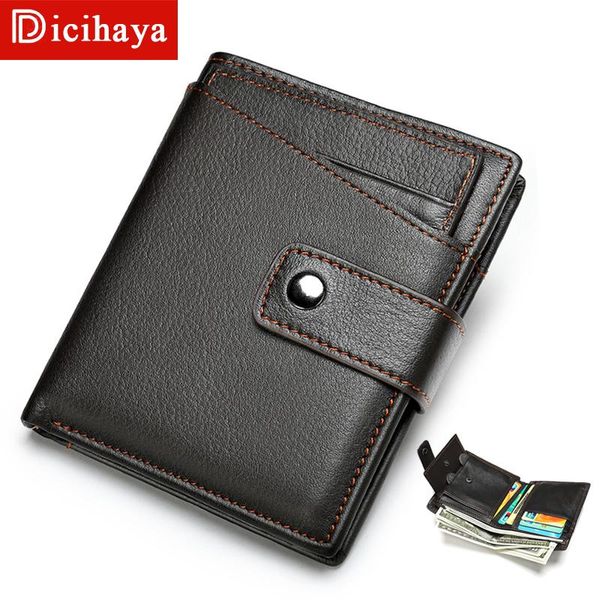 wallets dicihaya genuine leather men's cowhide men wallet coin pocket and card holder retro purses for male, Red;black
wallets dicihaya genuine leather men's cowhide men wallet coin pocket and card holder retro purses for male, Red;black