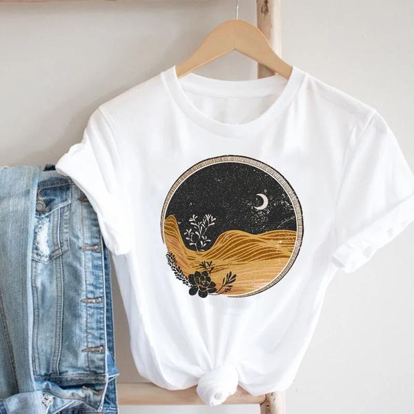 women's t-shirt ladies girl fashion clothes print tee tshirt female graphic women casual moon cartoon mountain cute clothing, White
women's t-shirt ladies girl fashion clothes print tee tshirt female graphic women casual moon cartoon mountain cute clothing, White