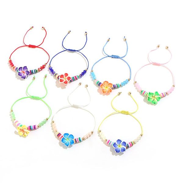 charm bracelets komi handmade rope braided multicolor crystal diamond beads soft pottery flower adjustable bracelet female fashion jewelry g, Golden;silver
charm bracelets komi handmade rope braided multicolor crystal diamond beads soft pottery flower adjustable bracelet female fashion jewelry g, Golden;silver