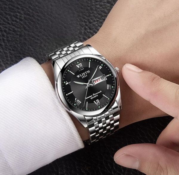 factory direct cross-border watches men's business luminous quartz waterproof steel band non-mechanical wholesale, Slivery;brown
factory direct cross-border watches men's business luminous quartz waterproof steel band non-mechanical wholesale, Slivery;brown