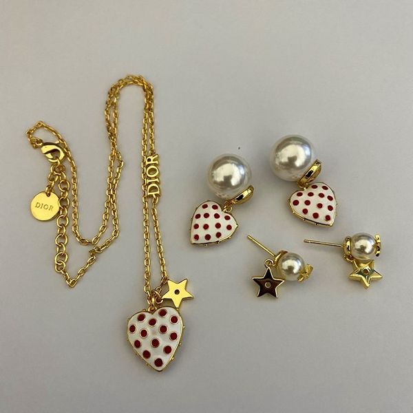 d jiadijia necklace niche design letter gutta percha strawberry earrings female clavicle chain net red same bracelet earrings, Silver
d jiadijia necklace niche design letter gutta percha strawberry earrings female clavicle chain net red same bracelet earrings, Silver