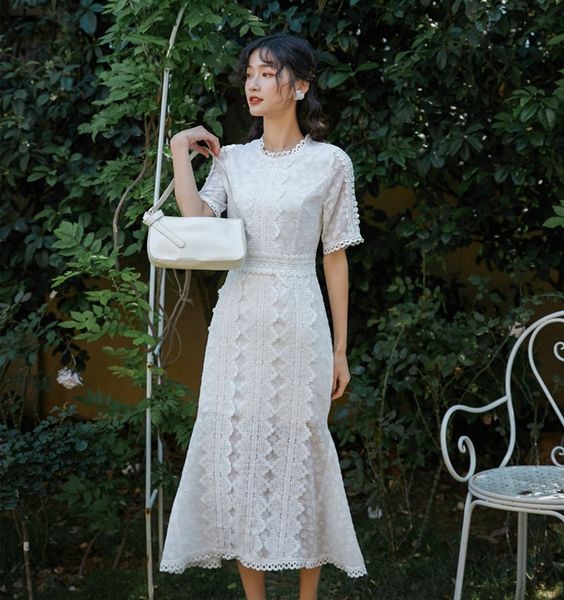 women mermaid fishtais party dress summer fashion o-neck patchwork lace ruffles dress slim ruffles embroidery long dress 210514, Black;gray
women mermaid fishtais party dress summer fashion o-neck patchwork lace ruffles dress slim ruffles embroidery long dress 210514, Black;gray