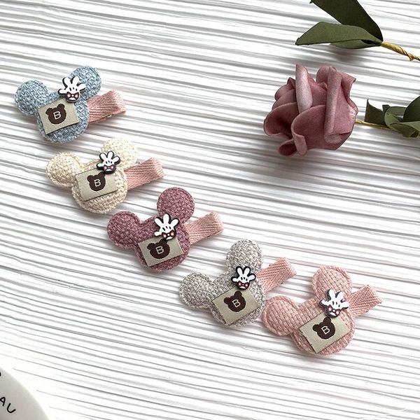 hair accessories children's hairgrips cute mouse cartoon plush fabrics baby clip sweet gifts for girl fashion headwear wholesale, Slivery;white
hair accessories children's hairgrips cute mouse cartoon plush fabrics baby clip sweet gifts for girl fashion headwear wholesale, Slivery;white