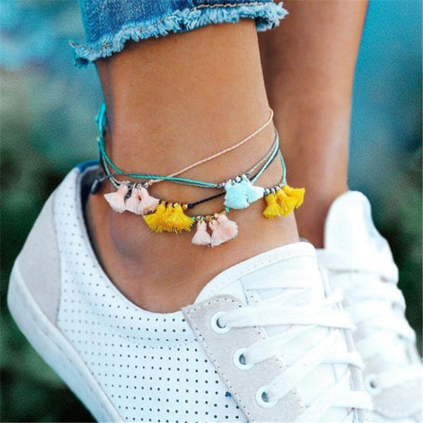 retro fashion anklet personality multicolor adjustable charm tassel bohemian rope chain ladies charming jewelry gift 2021 anklets, Red;blue
retro fashion anklet personality multicolor adjustable charm tassel bohemian rope chain ladies charming jewelry gift 2021 anklets, Red;blue