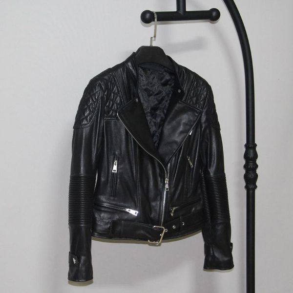 women's leather & faux ,brand black style genuine womens jackets.asian size female 100% sheepskin casual jacket,sales.
women's leather & faux ,brand black style genuine womens jackets.asian size female 100% sheepskin casual jacket,sales.
