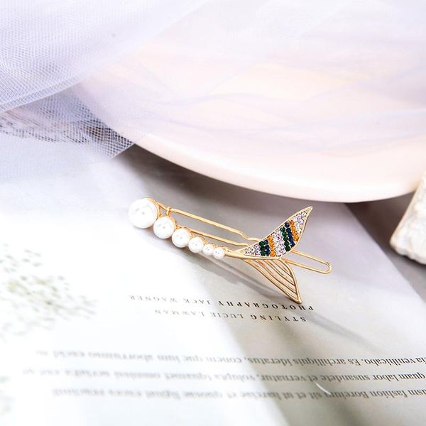 hair clips & barrettes balanbiu fashion jewelry women fish tail hairpins unique acrylic pearl gold color environment-friendly alloy hairwear, Golden;silver
hair clips & barrettes balanbiu fashion jewelry women fish tail hairpins unique acrylic pearl gold color environment-friendly alloy hairwear, Golden;silver