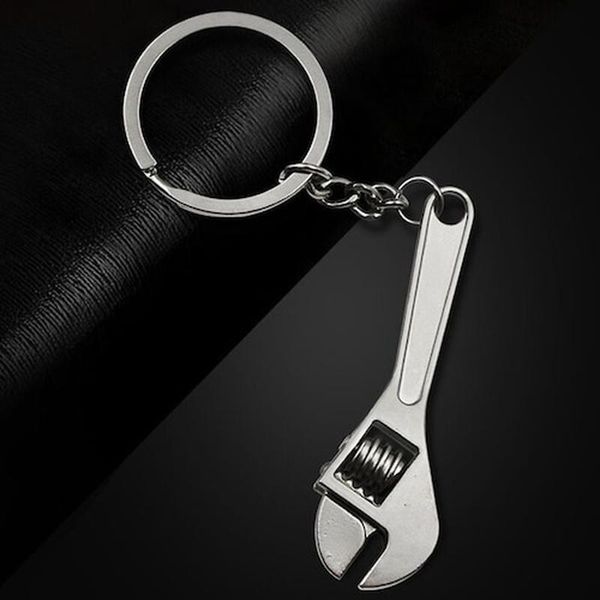 keychains mini wrench keychain car key ring metal quality simulation spanner chain keyring keyfob jewelry creative gift repair tools, Silver
keychains mini wrench keychain car key ring metal quality simulation spanner chain keyring keyfob jewelry creative gift repair tools, Silver