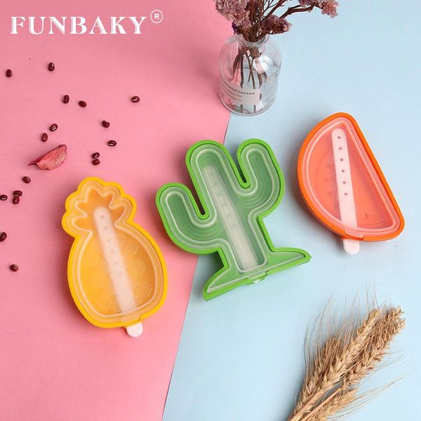 creative cactus fruit shape ice cream mold handmade popsicle tools with sticks popsicles children's favorite baking moulds
creative cactus fruit shape ice cream mold handmade popsicle tools with sticks popsicles children's favorite baking moulds