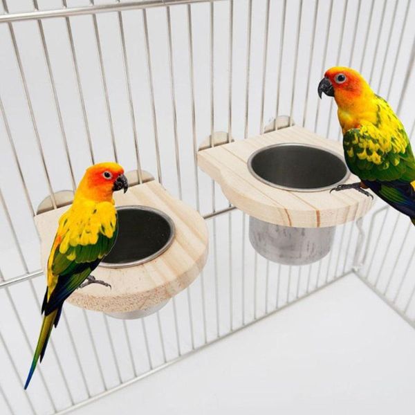 other bird supplies parrot feeding cups birds food dish stainless steel feed with wooden holder for cockatiel conure budgies parakeet
other bird supplies parrot feeding cups birds food dish stainless steel feed with wooden holder for cockatiel conure budgies parakeet