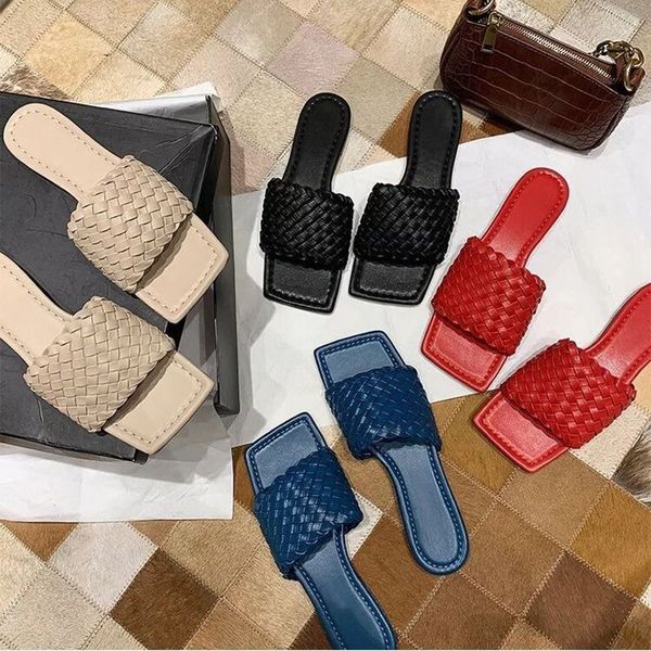 new slippers for women's wear in summer 2021, Black