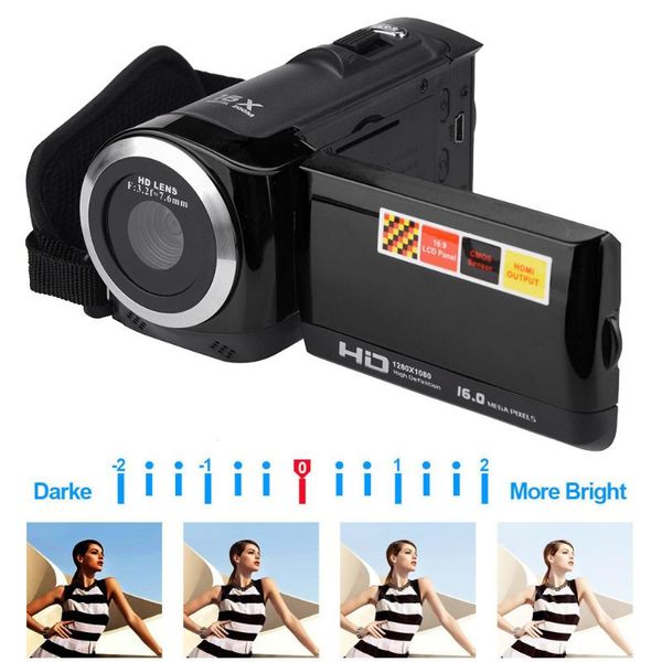 camcorders 2.7 inch tft lcd hd 1080p 16mp 16x digital zoom camcorder video dv camera 5.0 mp cmos sensor 2 colours #20
camcorders 2.7 inch tft lcd hd 1080p 16mp 16x digital zoom camcorder video dv camera 5.0 mp cmos sensor 2 colours #20