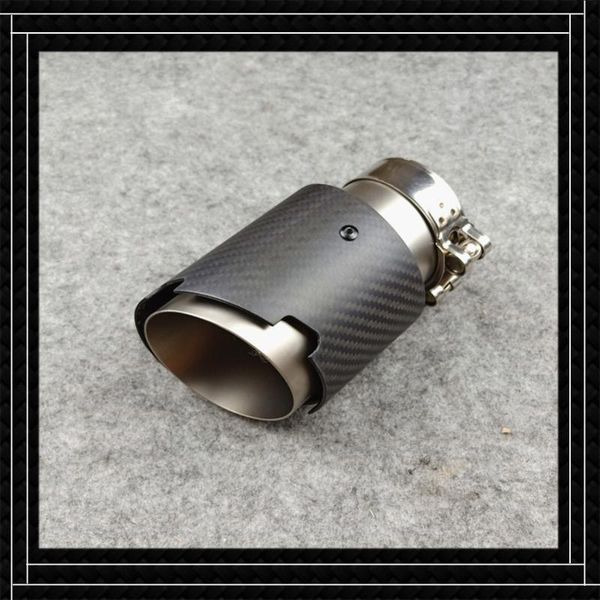 one piece design matte black carbon fiber sandblasting stainless steel muffler tip car universal exhaust pipe tailpipe motorcycle system
one piece design matte black carbon fiber sandblasting stainless steel muffler tip car universal exhaust pipe tailpipe motorcycle system