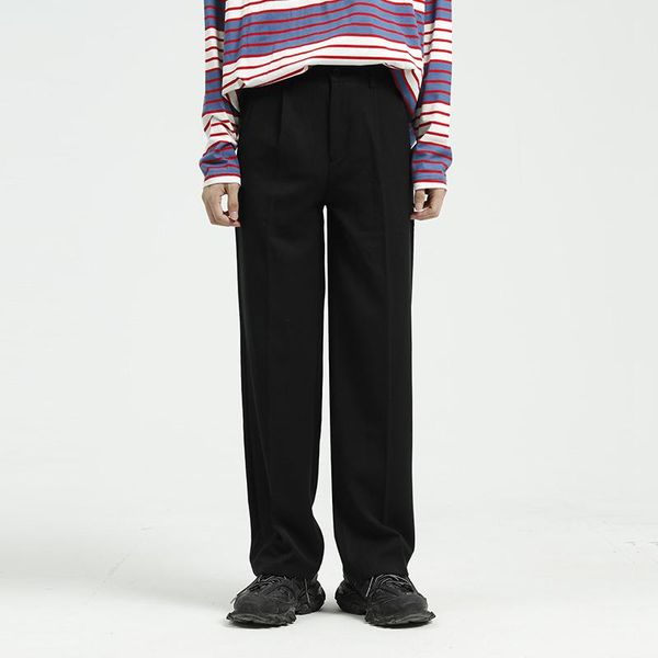 gray black men casual straight suit pant male japan korea style loose vintage streetwear trousers wide leg dk uniform men's pants
gray black men casual straight suit pant male japan korea style loose vintage streetwear trousers wide leg dk uniform men's pants