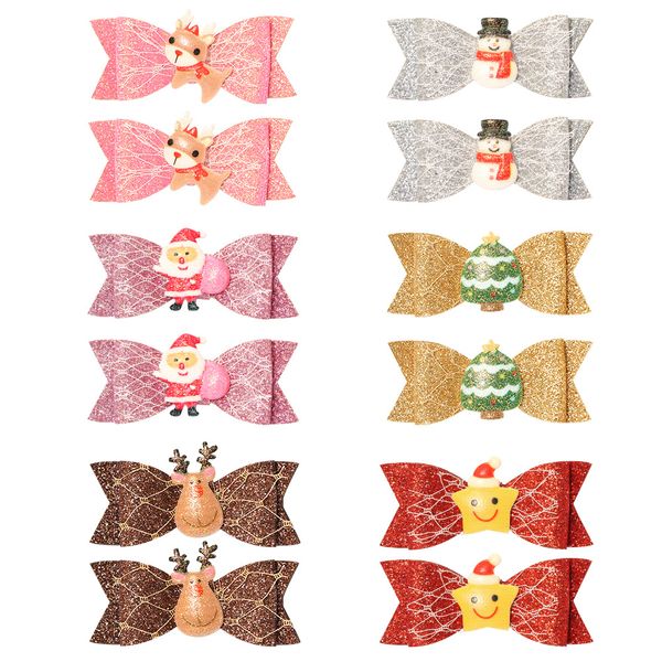 24pcs reindeer santa snowman egg star glitter bow barrettes hairpins for xmas new year headwear princess girls hair accessories, Slivery;white
24pcs reindeer santa snowman egg star glitter bow barrettes hairpins for xmas new year headwear princess girls hair accessories, Slivery;white