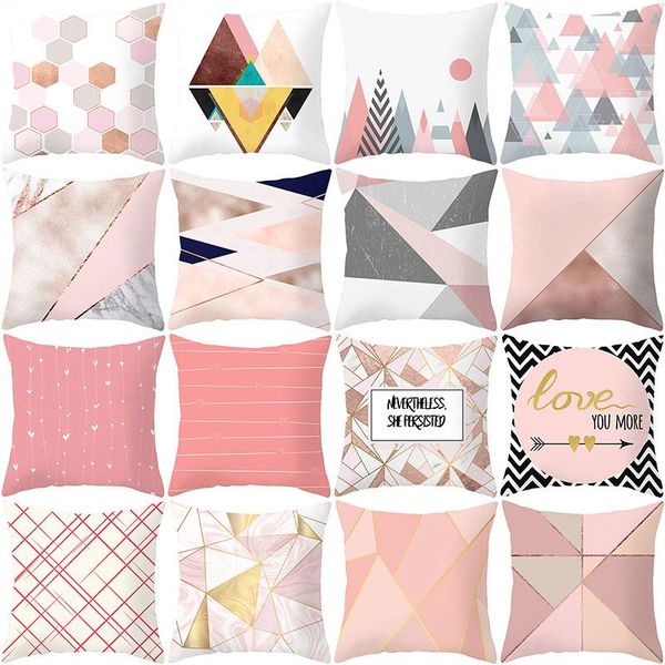 cushion/decorative pillow modern minimalist pillowcase office cushion cover pink geometric printing household items home linen decorative
cushion/decorative pillow modern minimalist pillowcase office cushion cover pink geometric printing household items home linen decorative
