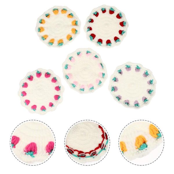 planters & pots 5pcs strawberry braided insulating pad thicken woven cup holder pads
planters & pots 5pcs strawberry braided insulating pad thicken woven cup holder pads