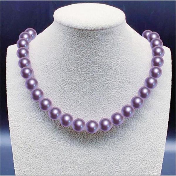 chains grace purple multicolor round south sea shell pearl necklace jewelry wedding gift chic hang women accessories diy aurora 10mm, Silver
chains grace purple multicolor round south sea shell pearl necklace jewelry wedding gift chic hang women accessories diy aurora 10mm, Silver