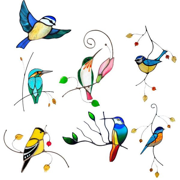 window stickers 7pcs stain glass hangings birds cute 3d car decoration stained
window stickers 7pcs stain glass hangings birds cute 3d car decoration stained