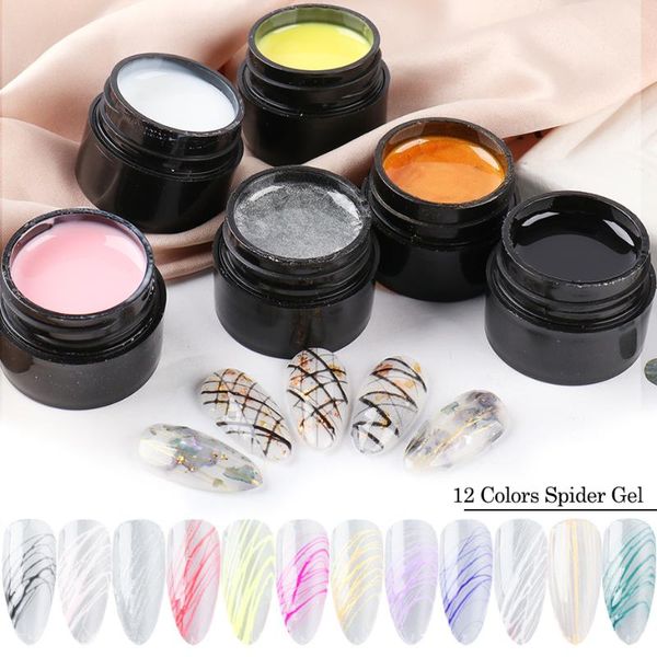 nail art kits 12 colors gel spider painting polish set silk creative web line varnish drawing led lacquers manicure
nail art kits 12 colors gel spider painting polish set silk creative web line varnish drawing led lacquers manicure